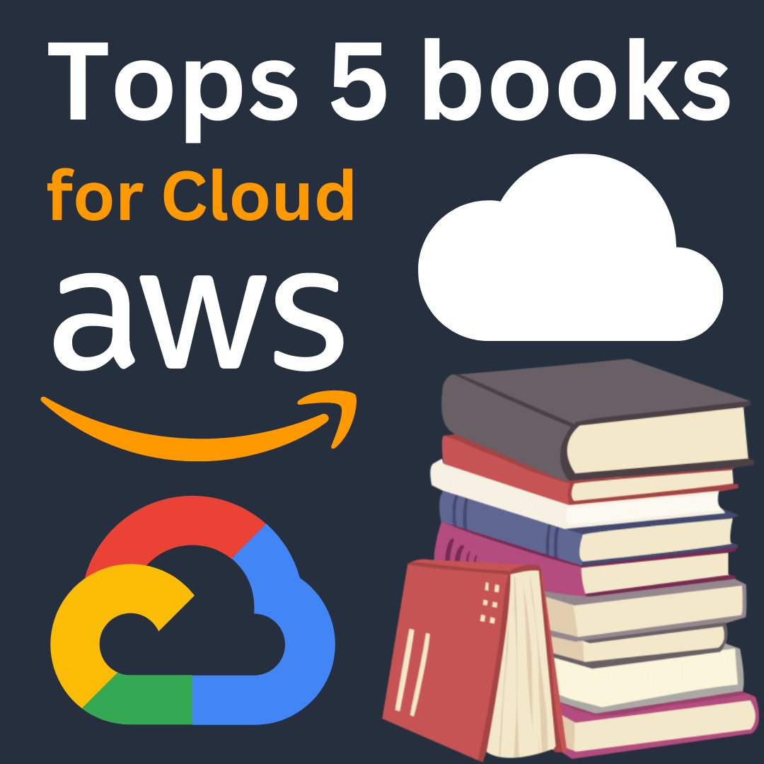 tush_tr604's tweet photo. 📚 Thread: Top 5 Books for Cloud Enthusiasts and DevOps Engineers 🌩️☁️
Here are my top 5 book recommendations to deepen your cloud knowledge and excel in your role. Let's dive in! 👇
#CloudBooks #DevOps #CloudComputing #aws #gcp https://t.co/bGvMoLa24v