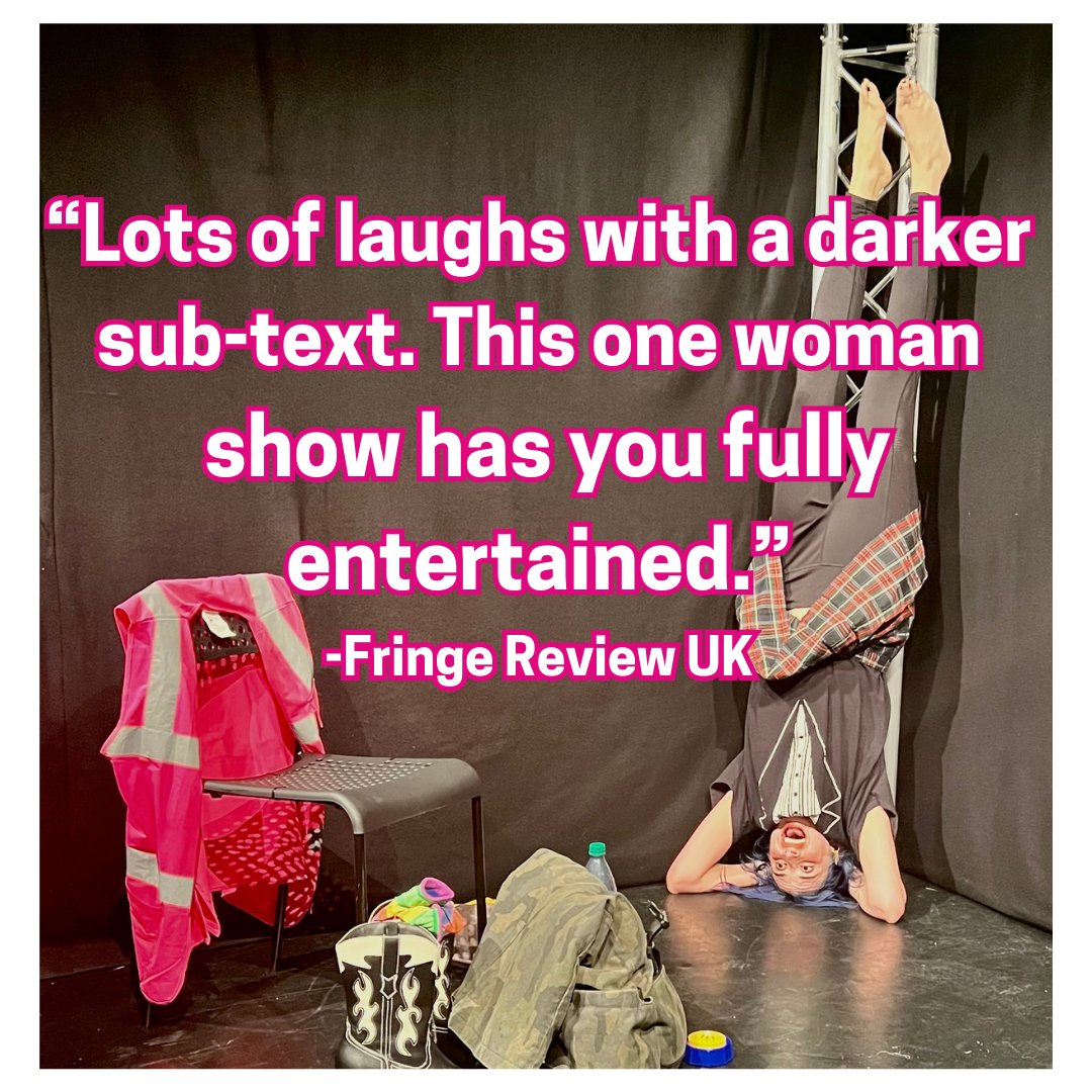 furioustheshow's tweet photo. There's only ONE MORE WEEK to catch FURIOUS! What are you waiting for? Come play with meeeee! 🤡

https://t.co/P3RSVBq1bQ

#edfringe #FillYerBoots #soloshow #femaleperformer https://t.co/14rr3VM9Zm