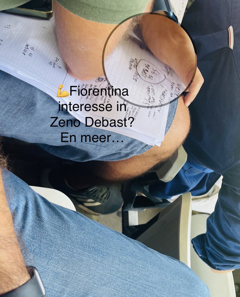 En dan zit er plots een scout van Fiorentina langs je in de tribune… Hij leek wel heel geïnteresseerd in Debast maar ook gecharmeerd door Ndiaye en Léonie.  Watch out <a href="/CouckeMarc/">Marc Coucke</a> <a href="/WouterVdhaute/">Wouter Vandenhaute</a> #andwes #mercato #lottopark #coym #rsca