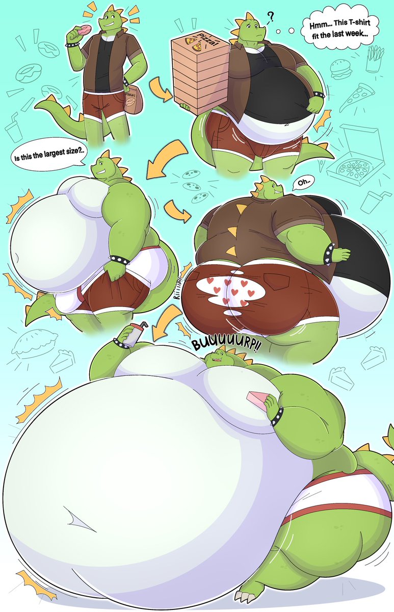 _dennyy_'s tweet photo. YCH done for @BigDin0 ! 🦖 https://t.co/RSi9LP1Kam