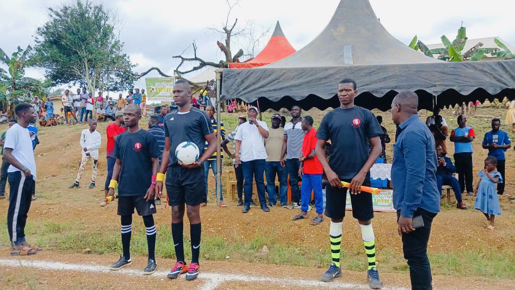 ArmahKofiBuah's tweet photo. Earlier today in Aidoo Suazo, we organized a soccer tournament for communities in the Ayinase North enclave of the Ellembele constituency.

The primary objective of this tournament was to identify and nurture football talents within our communities with a keen focus on empowering the youth.
The tournament, is aimed at providing a platform for young players to showcase their skills and unlock their potential, creating pathways for their growth and development in football.

The talents on display were truly remarkable and served as a testament to the vibrant potential that exists within Ayinase North and the constituency at large.

#EmpoweringEllembeleYouth