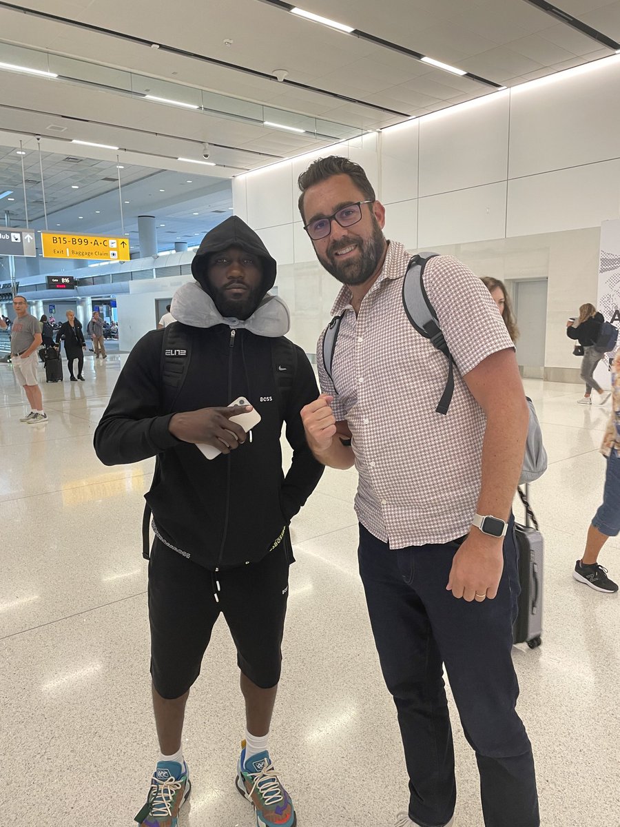 Met the champ <a href="/terencecrawford/">Terence Crawford</a>