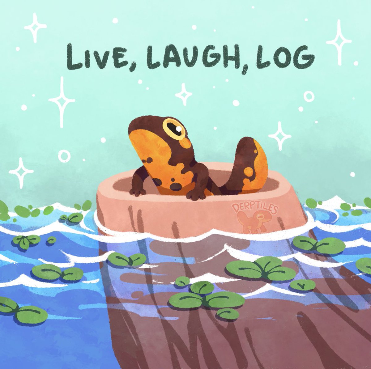 derptiles's tweet photo. Law of the Log https://t.co/cS2QhMhvms