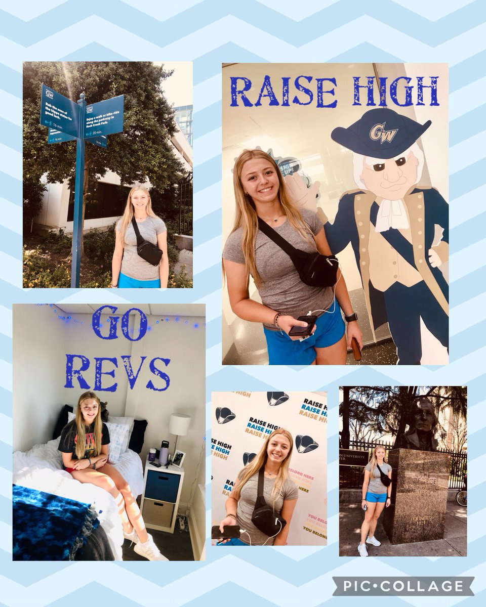 AmyLauth's tweet photo. Look out Foggy Bottom ➡️ She’s all moved in and ready for the semester! @amandalauth #RAISEHIGH #GOREVS #BuffandBlue https://t.co/QC3H1RGXqw