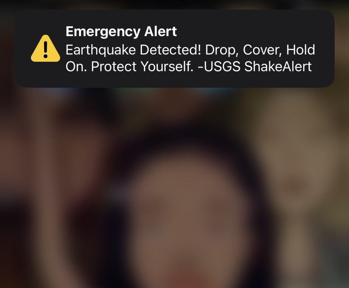 Could this whole hurricane/tropical storm get any crazier in L.A.?

Earth: Hold my beer.

#earthquake