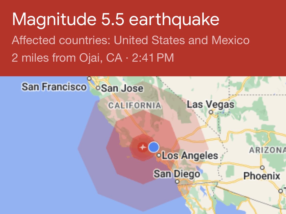 #BREAKING:  #Earthquake