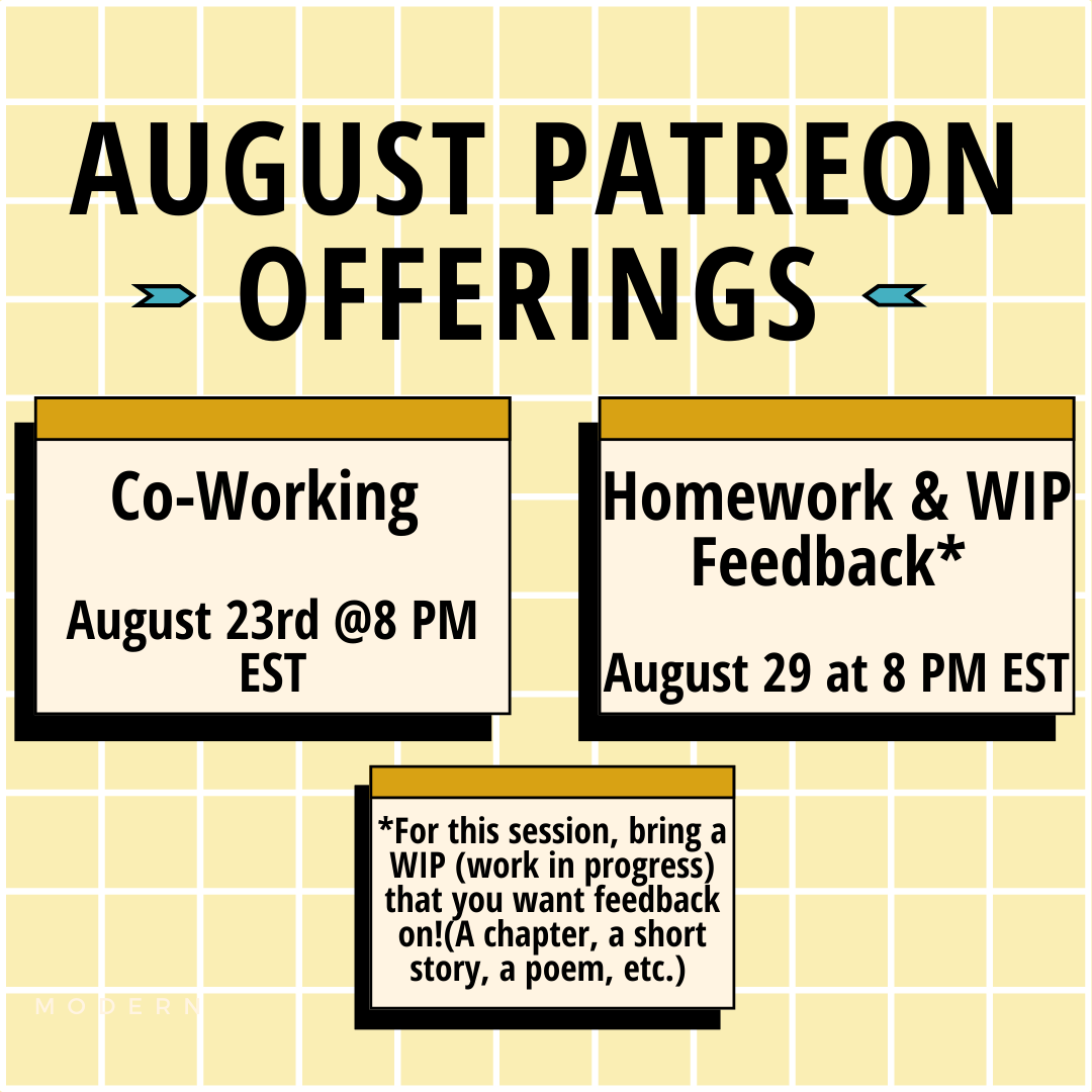 Do you have a work in progress you're struggling with? Or something you're proud of and want to share? We want to hear it! There's still time to sign up for EITHER of these sessions through our Patreon!! @MaryRobinette @howardtayler @dongwon @nirele @TheDanWells