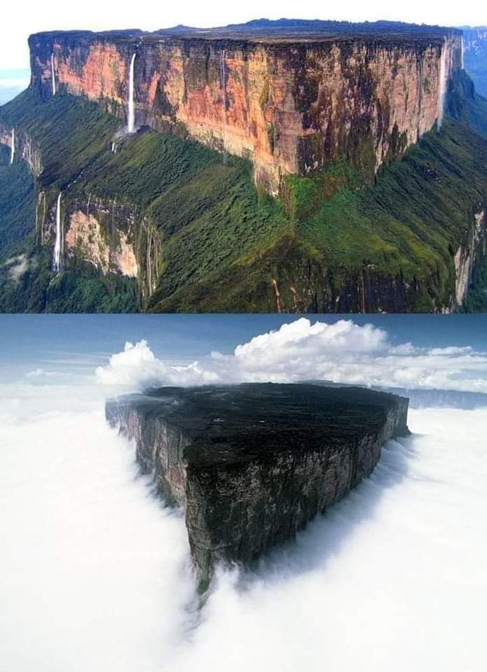 InformaCosmos's tweet photo. Una de las formaciones geológicas más antiguas del planeta está en Venezuela.  🇻🇪

El Monte Roraima, se remonta a unos dos mil millones de años, en el Precámbrico. https://t.co/49zQCtMSRx