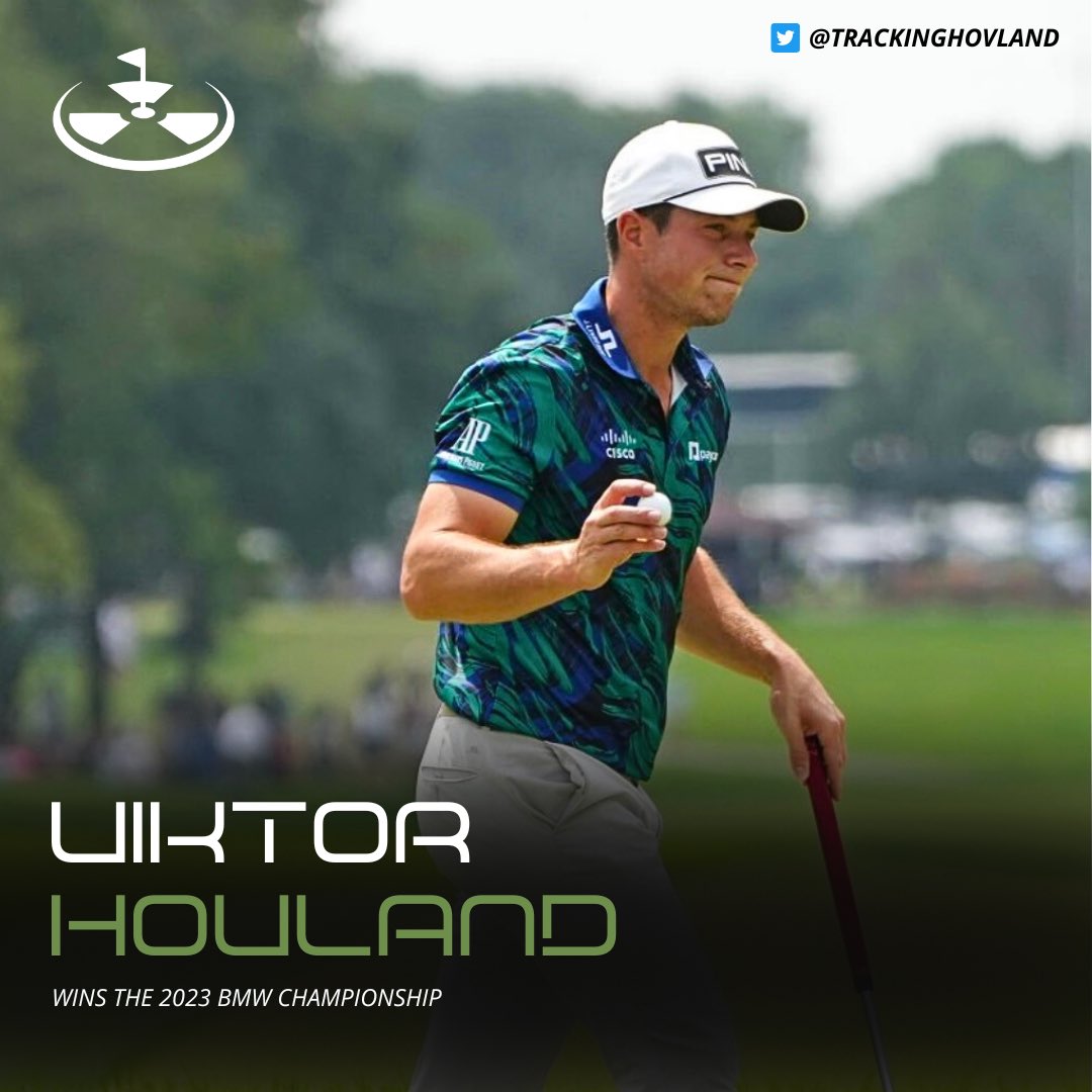 NUCLRGOLF's tweet photo. 🚨🏆☢️ #VIKTORY in the Windy City — Viktor Hovland has won The BMW Championship and the 2nd leg of the #fedexcup playoffs, setting Olympia Fields ablaze with a course record setting -9, 61. @TrackingHovland https://t.co/vD4TPnWY2U