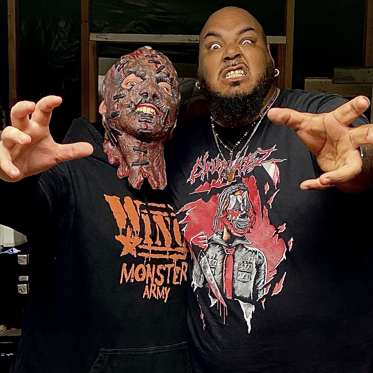 butchsawyerpro's tweet photo. Synn & Butch Sawyer at Next Level Pro 8/19/23.
🪚🔪🪓
.
.
.
🏷️
#ButchSawyer #Synn #Wrestling #ProWrestling #ProfessionalWrestling #IndieWrestling #IndyWrestling #IndependentWrestling #Nightmare #Slasher #Chuckklez #ExplosionApparel #FYP #ForYouPage https://t.co/iTcXgtqZQn