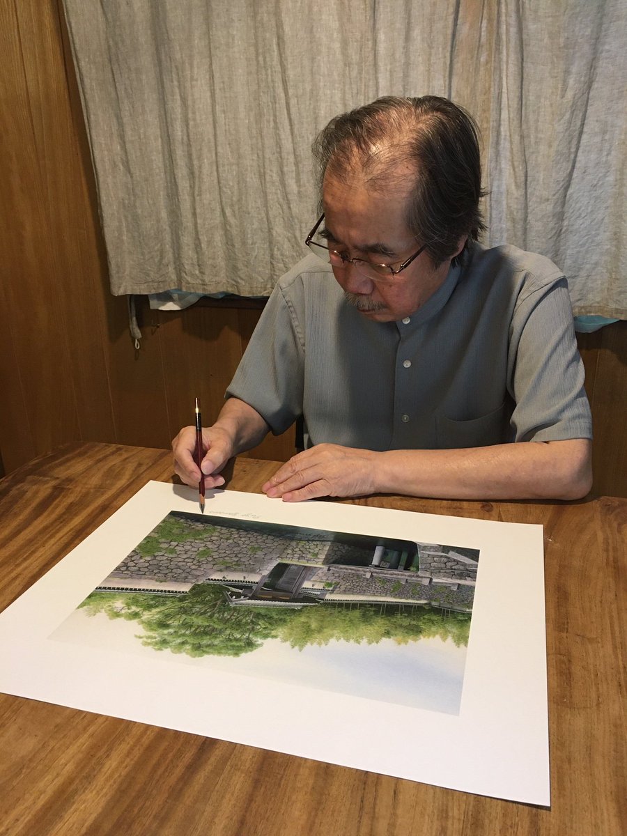 MangasYvinetas's tweet photo. Ha fallecido Nizo Yamamoto (1953-2023) uno de los directores de arte de anime y artistas de fondo más conocidos en Japón. 

Quién empezara en el mundo de la animación luego de ver "Heidi, la niña de los Alpes" y trabajara en películas como "El viaje de Chihiro", "El bosque de Miyori"  o "La Princesa Mononoke" ha fallecido debido a un cáncer de estómago a los 70 años . 

Se encontraba trabajando en un borrador de 120 páginas de un manga sobre cuentos populares de su ciudad natal en las Islas Gotō. 

Descanse en paz.
