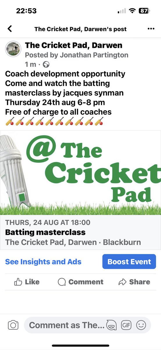 The Cricket Pad tweet media