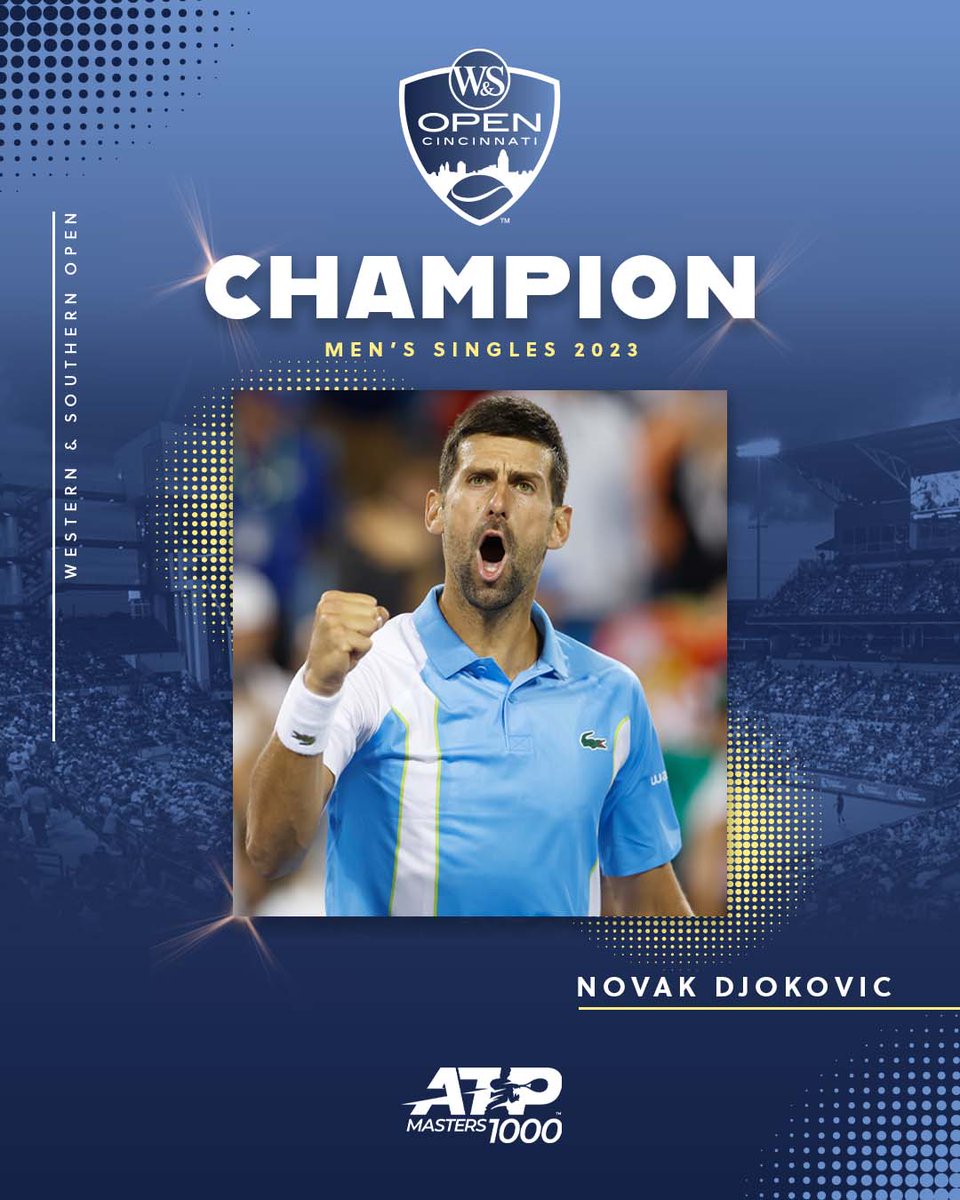 Nole Champion 
I love Novak, my favorite player 
#CincinnatiMasters #atptennisi 
<a href="/DjokerNole/">Novak Djokovic</a>