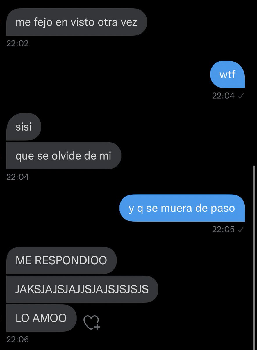 que se olvide de mí