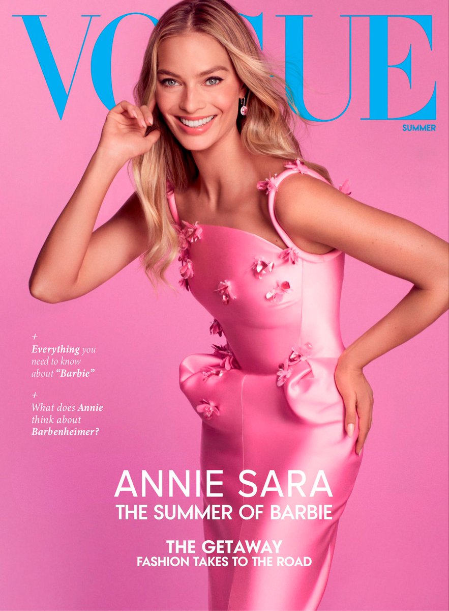 #VogueWorldRP › 𝗩𝗼𝗴𝘂𝗲 𝗨𝗦 › C͟o͟v͟e͟r͟
𝗕𝗮𝗿𝗯𝗶𝗲 𝗧𝗵𝗲 𝗠𝗼𝘃𝗶𝗲 › 𝖲𝖴𝖬𝖬𝖤𝖱 𝟤𝟢𝟤𝟥!

𝗔𝗻𝗻𝗶𝗲 𝗦𝗮𝗿𝗮 𝗪𝗶𝗻𝗲𝗿𝗼𝘂𝗿𝘀𝗲 (<a href="/doubtvibes/">𝖠𝗇𝗇𝗂𝖾 (𝗈𝖿𝖿)</a>) our #Barbie is presented as our official cover. Live this summer with all the energy of Barbieland and <a href="/BarbieMovieRP/">𝖡𝖺𝗋𝖻𝗂𝖾 𝖳𝗁𝖾 𝖬𝗈𝗏𝗂𝖾ᴿᴾ parody account</a>