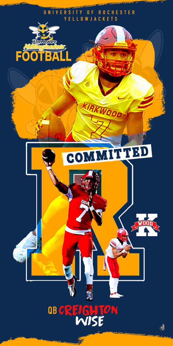 Excited to be part of the ROC Fam!! <a href="/IamcoacHHeav/">Jason Henshaw</a> <a href="/ChadMartinovich/">Chad Martinovich</a> <a href="/jmac___19/">Jeremy Maclin</a> <a href="/KirkwoodFB/">Kirkwood Football</a> <a href="/UofRFootball/">Rochester Football</a> #Committed