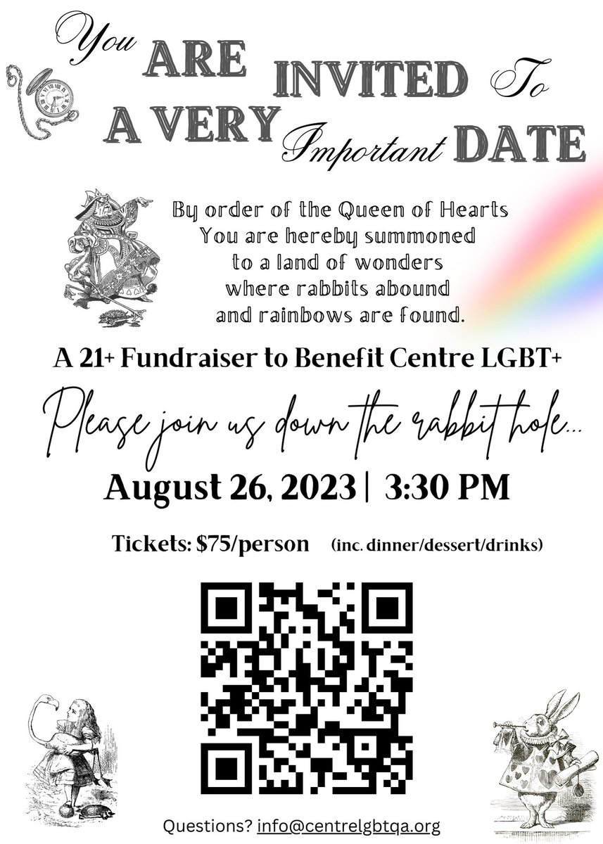 Less than a week away, grab your tickets and join us for this exciting themed fundraiser to benefit the opening of our Center in downtown State College! 
CentreLGBTplusAIW.eventbrite.com