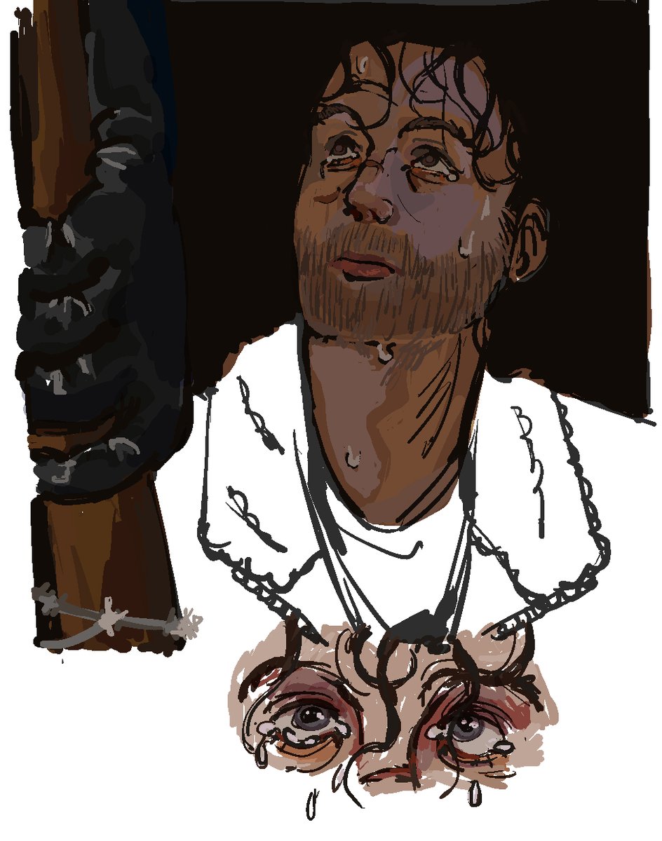 why is this guy always crying #twd
