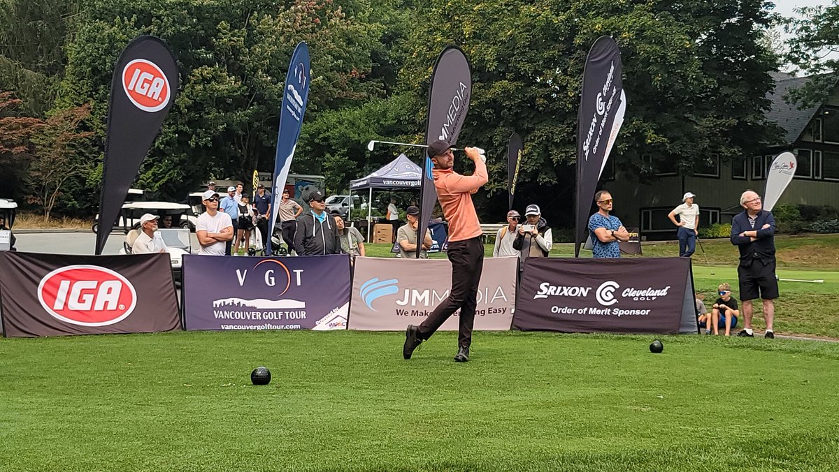 vancouvergolf's tweet photo. FINAL GROUPS ARE ON THE COURSE
2023 JM MEDIA #VancouverOpen @vanparksgolf @fraserviewproshop
FOLLOW THE ACTION ONLINE!
https://t.co/FQvp7rhicL
#VanOpen #JMMedia #VGT #Vanparksgolf
#IGA #GlobalBC @GlobalBC https://t.co/XzhymAOutl