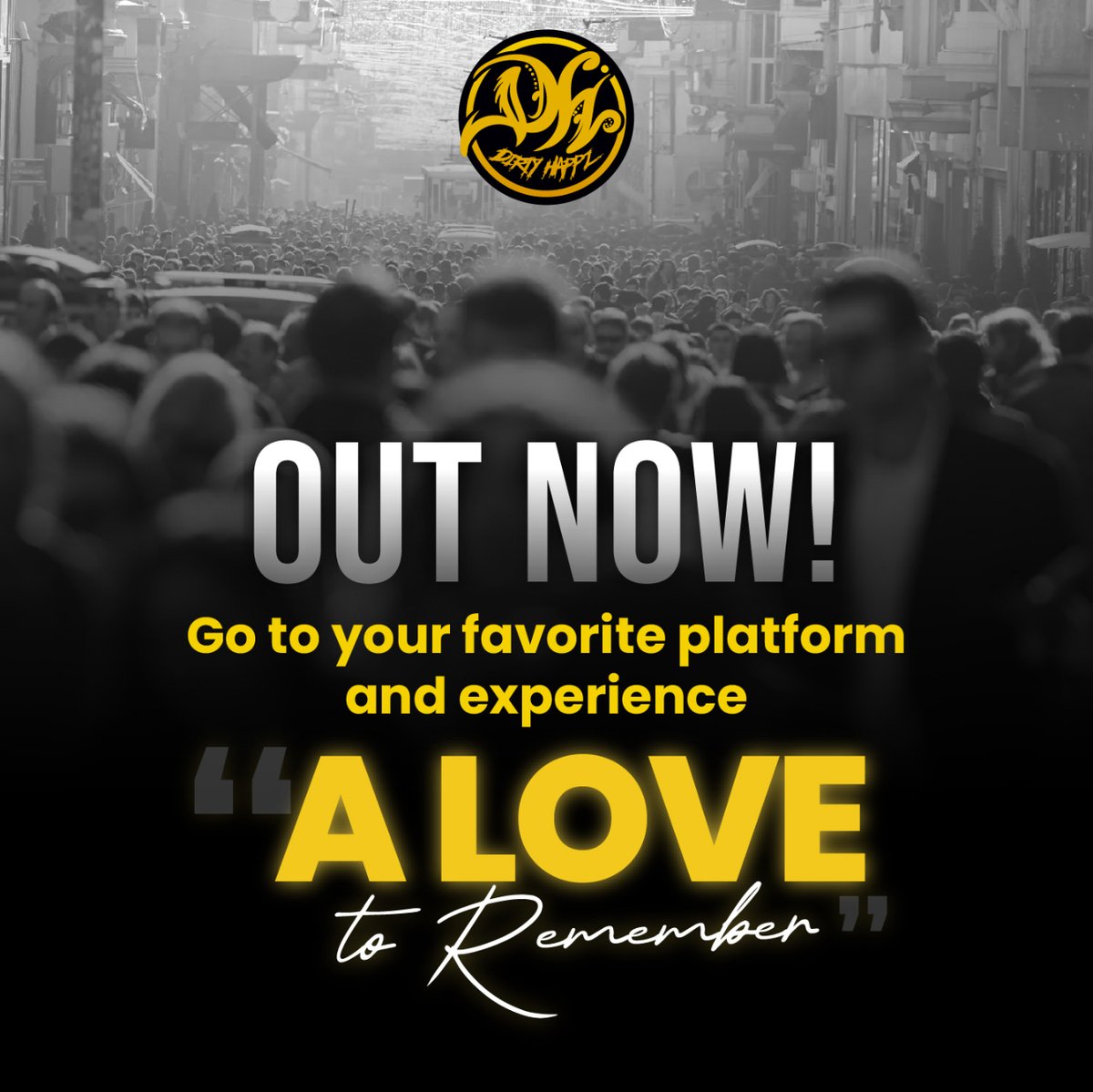 💔IT'S HERE!💔 The moment you've all been waiting for has arrived, 'A Love to Remember', the sensational new track by #DirtyHappz has officially dropped!! Head over to your favorite streaming platform NOW 🎧 #ALovetoRemember #NewMusic #OutNow #HipHop #LosAngeles