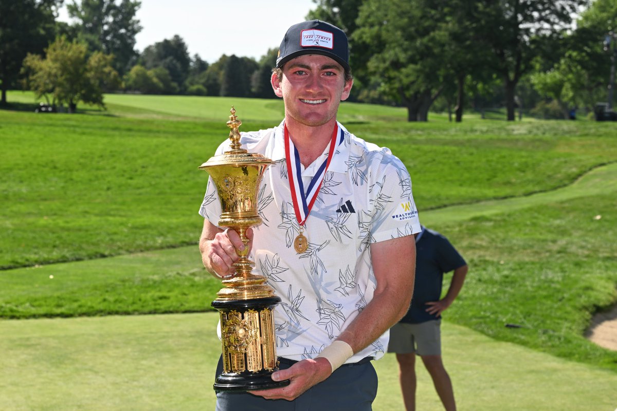 AlabamaMGolf's tweet photo. The 123rd U.S. Amateur Champion

Congrats, Nick

#RollTide https://t.co/3Ei1lkUn3b