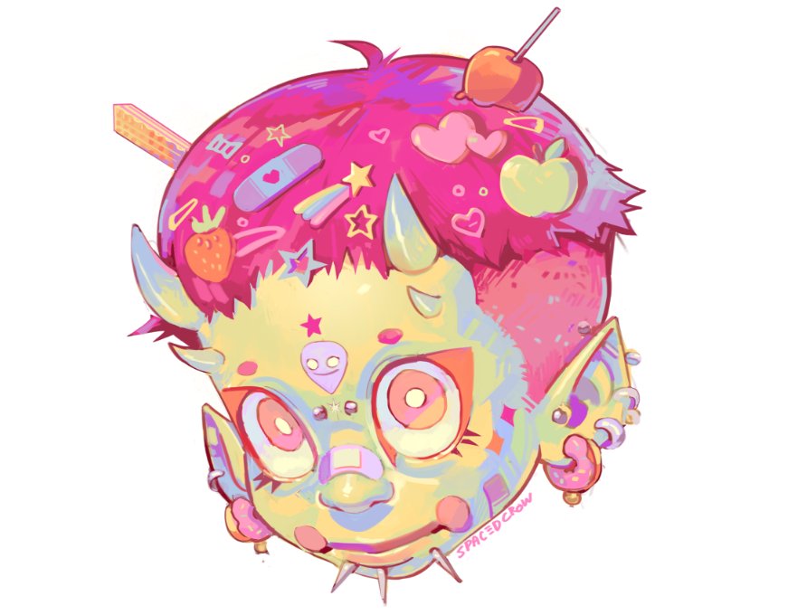 SpacedCrow's tweet photo. Once again dropping my latest art https://t.co/E0xzGptdwS