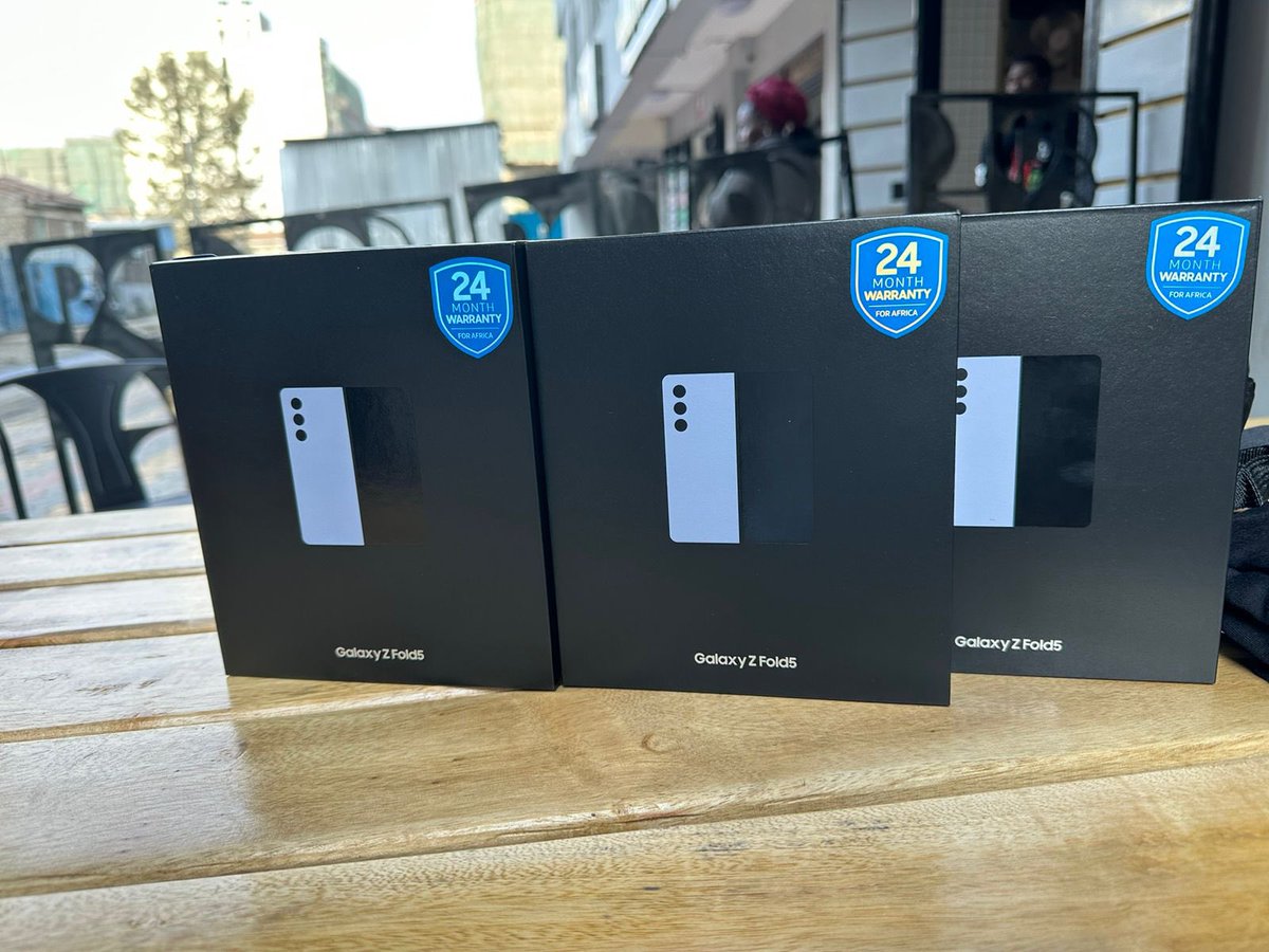 spenny_tech's tweet photo. 📱 Unfold New Horizons with the Samsung Z Fold 5! 🌟 Experience the future of smartphones right here in Kenya. Get ready to flaunt an innovative foldable design that seamlessly transforms from a phone to a tablet. 📚 price 280k only nego ✨#SamsungZFold5   #spennytechnologies https://t.co/VVgXyQfnJg