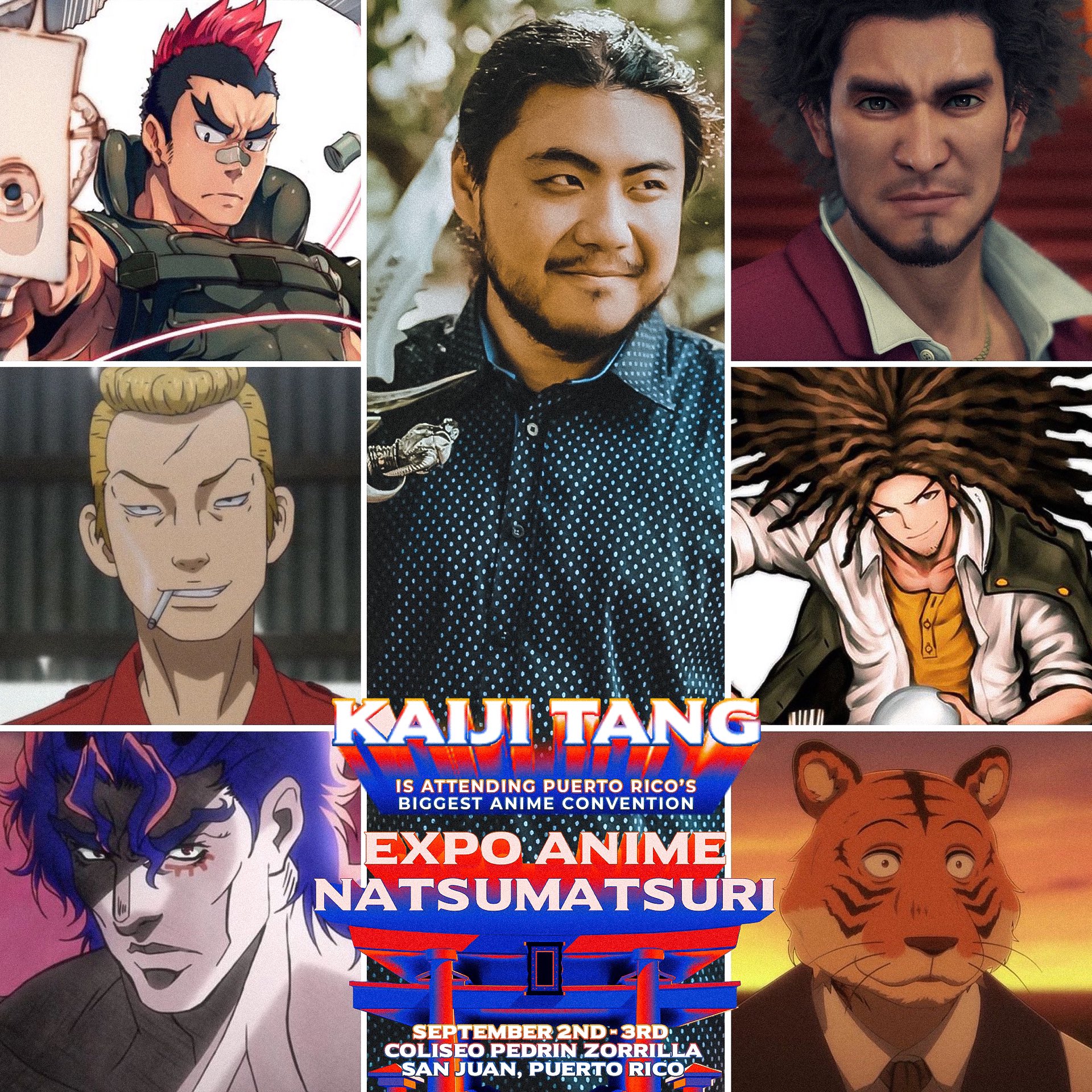 Anime Las Vegas on X: Come meet Kaiji Tang at Anime Las Vegas