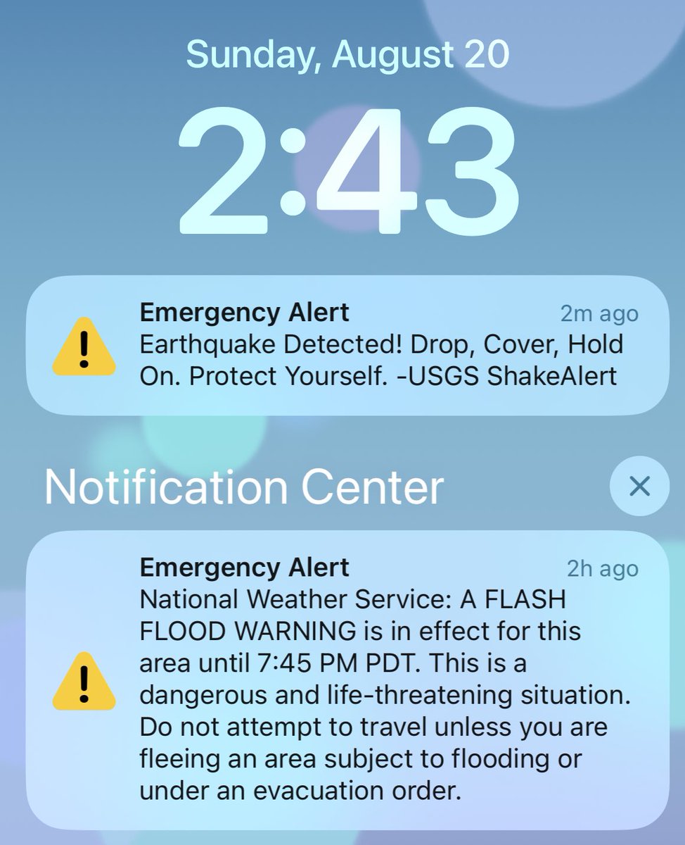 I remember learning about earthquakes in California in LC geography and thinking “well thank god I don’t live there” LMAO