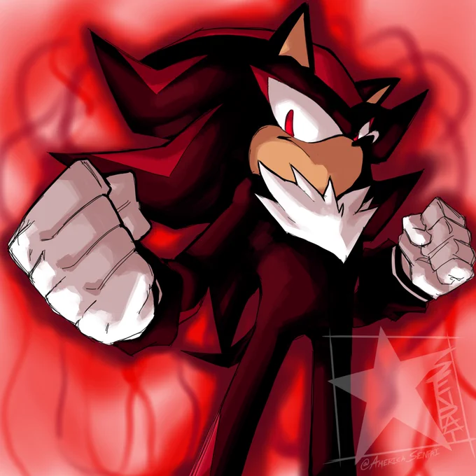 This is the ultimate #SonicTheHedgehog#ShadowTheHedgehog 