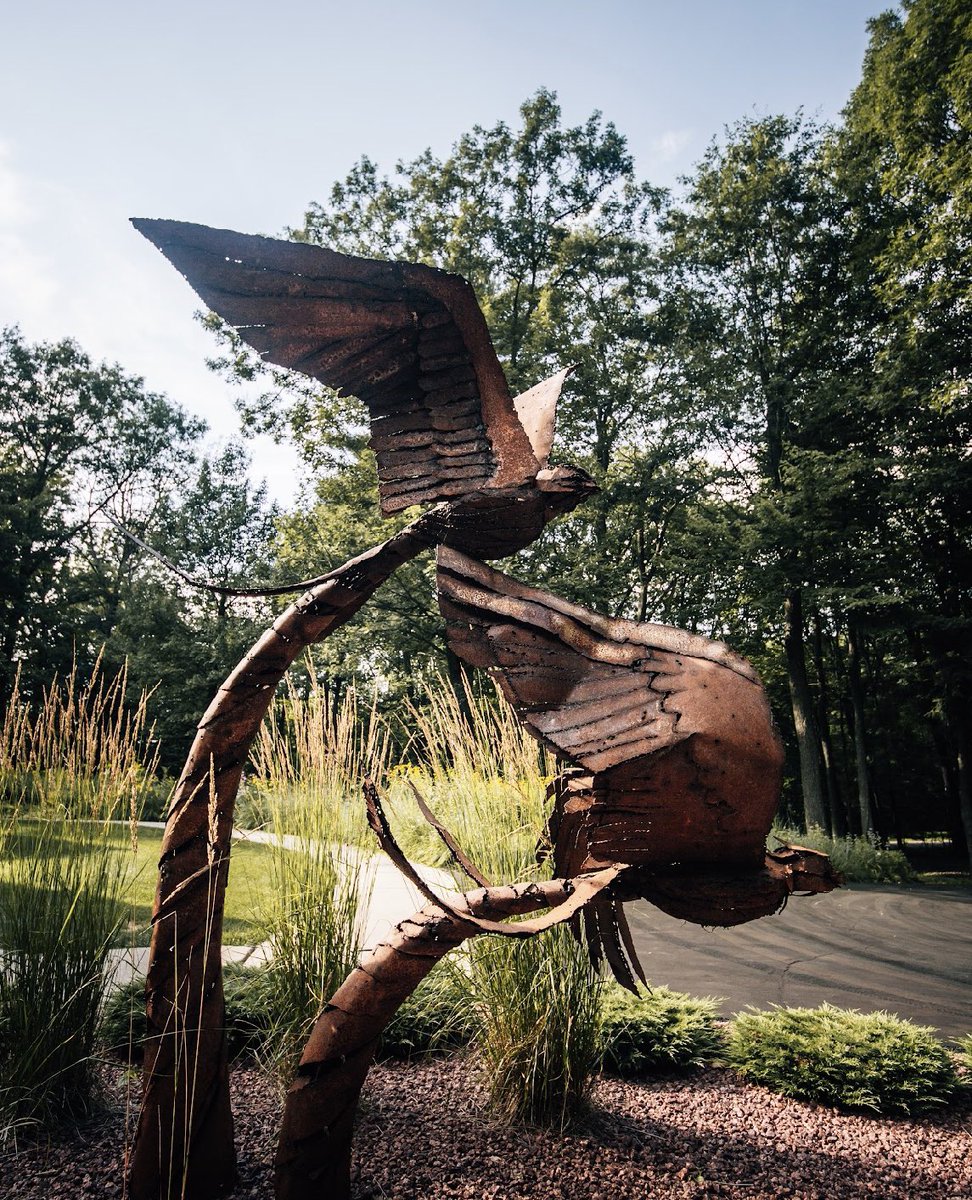 EF Thomas Collective … #art #birdsinart #reinventingthewill #steelsculpture #artist