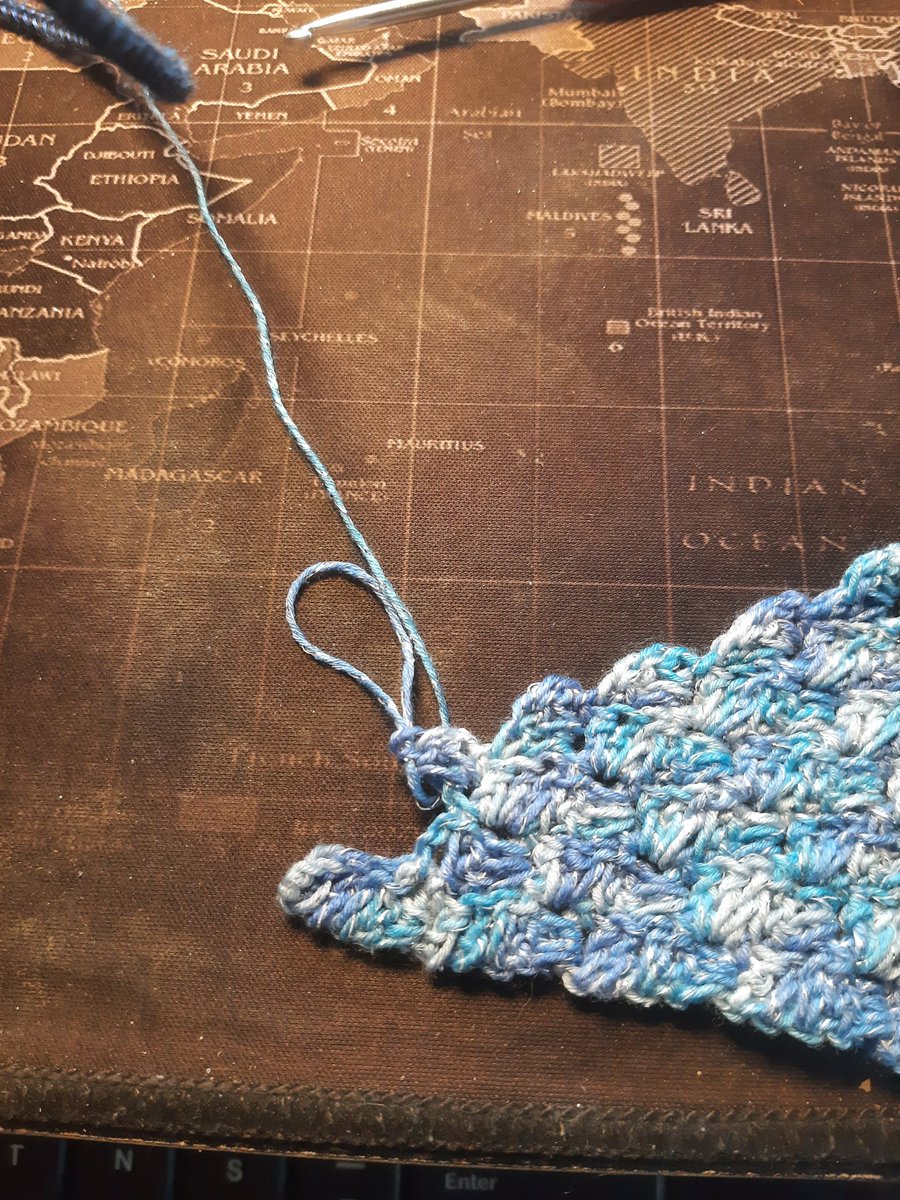 AvrilaWrites's tweet image. TFW just before the end of row n you find a mistake in row n-1 😭 #CrochetProblems