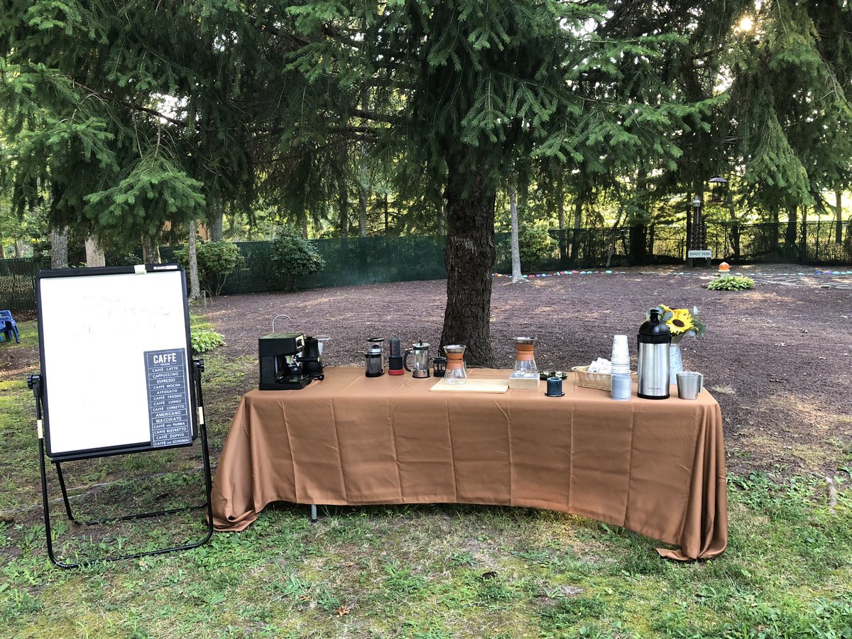 RussHowell8's tweet image. Coffee Charmer pop-up coffee bar .