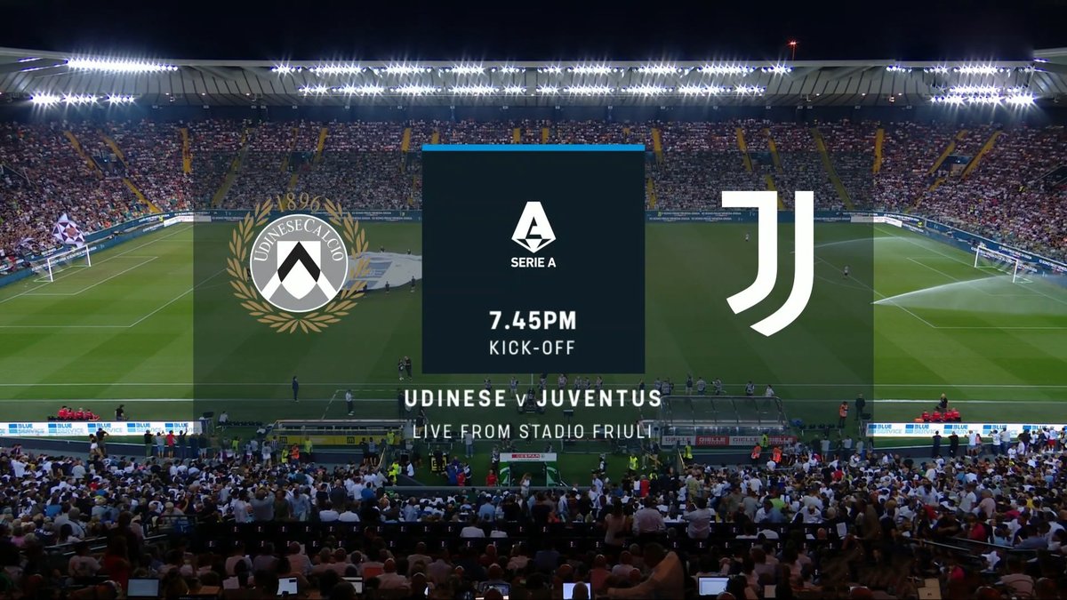 Full Match: Udinese vs Juventus