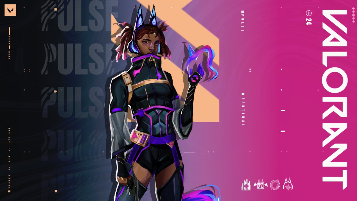 LycusAtelier's tweet photo. [OC] fan VALORANT agent - Pulse! https://t.co/6C77X9YNvc