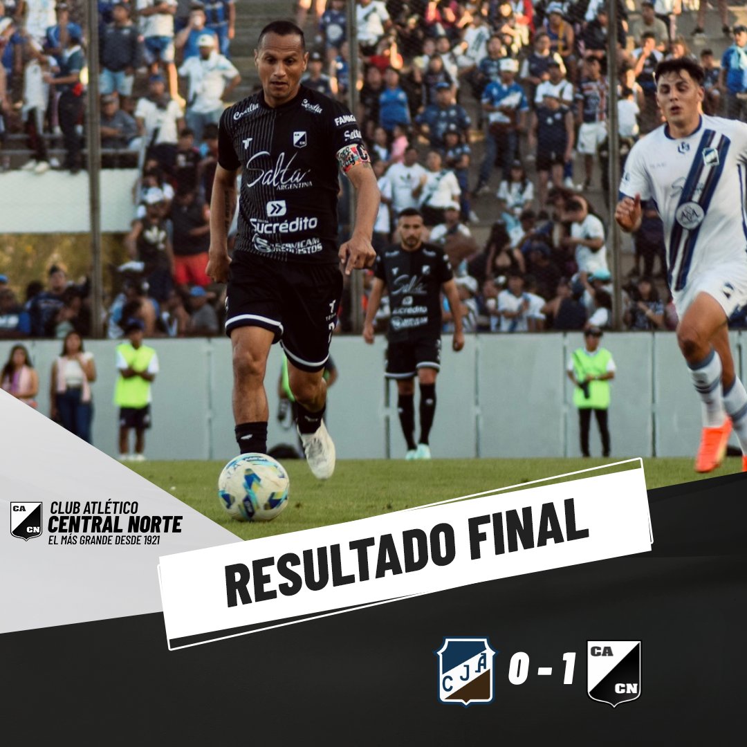 CACNoficial's tweet photo. #FederalA | 🏆 Fecha 26

 #JuventudAntoniana 0 - 1 #CentralNorte 

⏰Final del partido en el Estadio Martearena. 
El Cuervo ganó 1 a 0 frente a Juventud Antoniana. El gol fue marcado por César Gómez. https://t.co/iQVhsPZILw