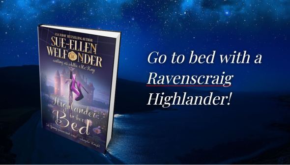 Highlander in Her Bed
mybook.to/HighlanderinHe…

“Fun! A sexy, humor-filled romance!” ~ Fresh Fiction

#ScottishRomance #GhostRomance
#TimeTravelRomance #HighlanderRomance

Also in Audio: adbl.co/1VdzcaU