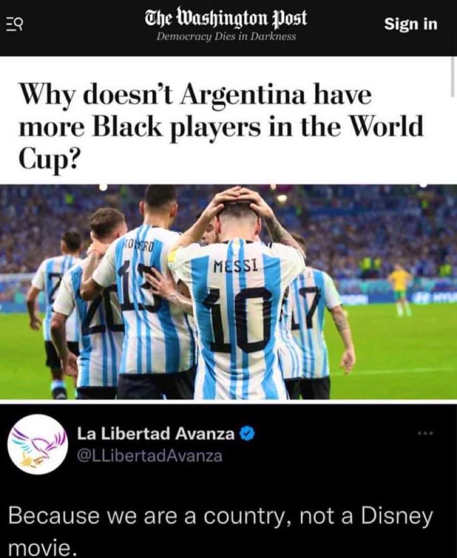 Argentina had the best response to this
