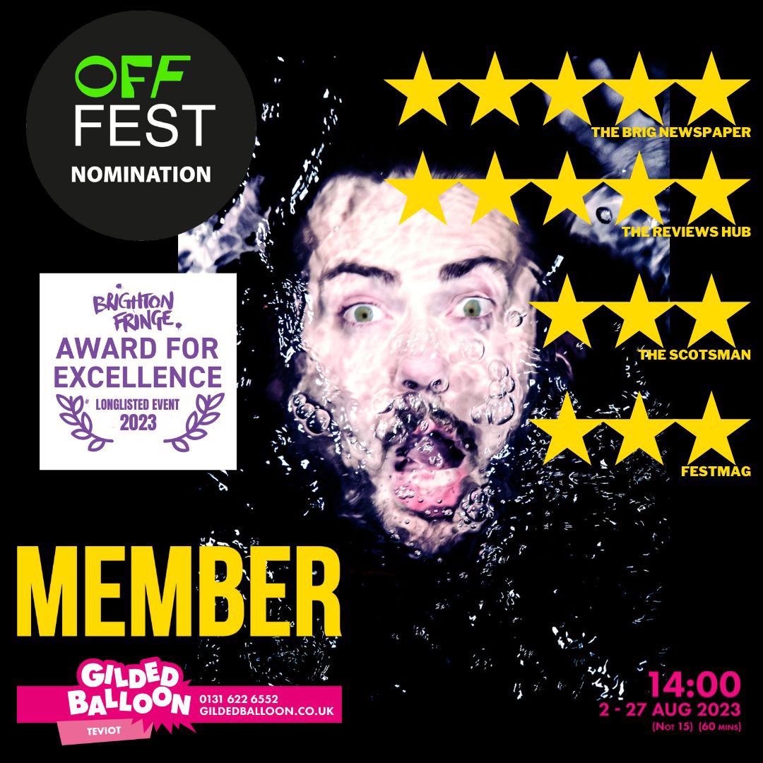 What a way to start the last week.  What a whirlwind this has been.  Come see our little show.  #membertheplay #edfringe #fillyerboots