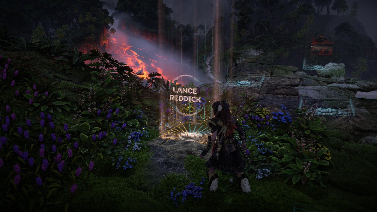 mszulen's tweet photo. #PS5Share, #HorizonForbiddenWest just found the Lance R. memorial place. ❤️ https://t.co/rR32oH5dZf