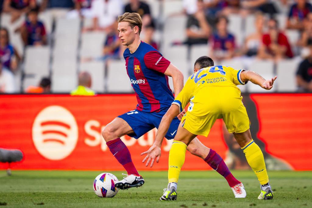 DeJongFrenkie21's tweet photo. Vamos 🤩💪🏻+3 points @FCBarcelona https://t.co/iYbJlUSR4G