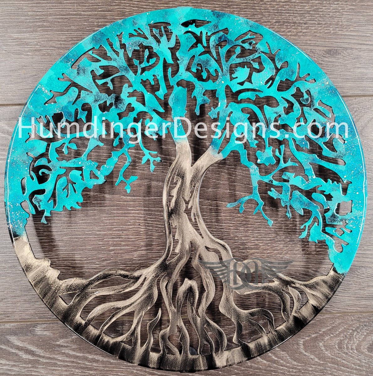 HumdingerDesign's tweet photo. Just added some new Tree of Life Pieces to our website, "Inferno" and "Antique Teal". https://t.co/lZb4XFERCS