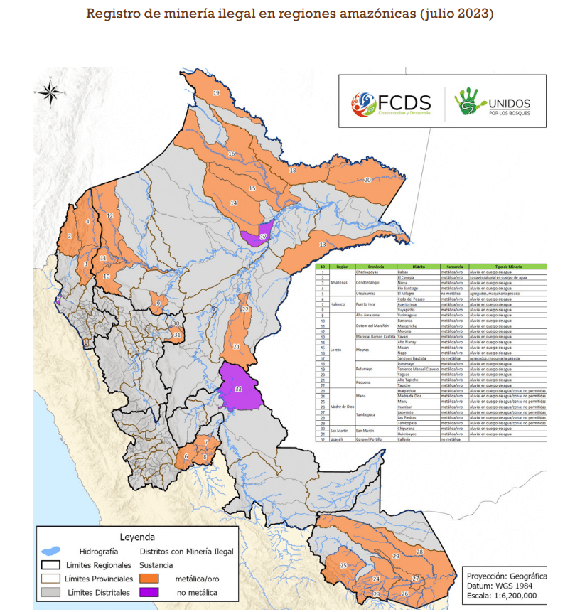 Ojo_Publico's tweet photo. 🗣️El abogado experto en derecho ambiental, @cipenza afirma que hay una tendencia creciente de #MineríaIlegal en regiones amazónicas, como Loreto y Amazonas. En su opinión, la crisis política fue uno de los motivos por los que se desatendió el problema.

👉 https://t.co/yn7vKEZ4uY https://t.co/J1KP2LPaEr