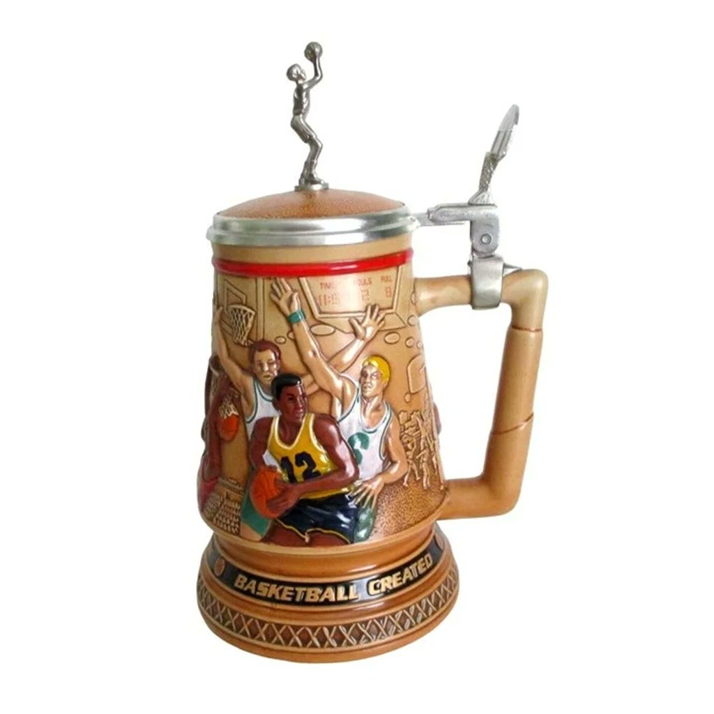 myvintagejunque's tweet photo. Check out what I'm selling. Vintage Century Basketball Beer Stein Springfield Mass Man Cave Sports Bar Decor: #mercari https://t.co/wDoV8ZsdRb https://t.co/2CX3UoGgbG