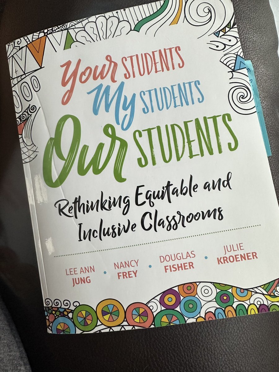 We can’t just talk the talk.Inclusion benefits all! This year, our leadership team will add to our tool box with a book study around this book.Re-reading and thinking…how can we do better for ALL students?#BelongGrowSucced #AllStudentsAreOurStudents <a href="/SpecialEdAACPS/">Special Ed AACPS</a> <a href="/inclusionMD/">MCIE</a>