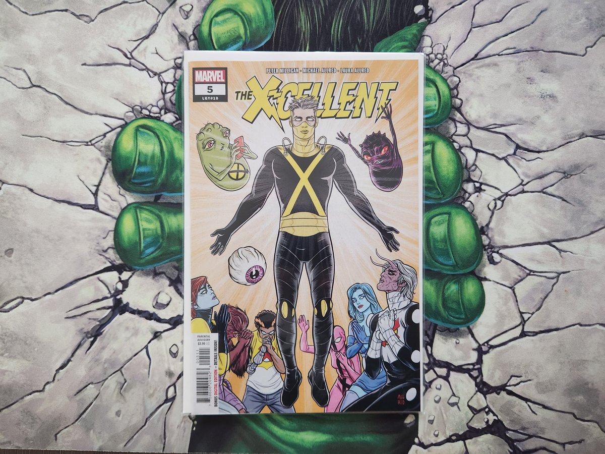 Apollokid3000's tweet photo. The X-Cellent #5. Season 2!!!!  

#NewComicBookDay
#MarvelComics
#DoctorStrange
#XCellent
#XStatix 
@1PeterMilligan 
@AllredMD https://t.co/9ZuaILCSMI