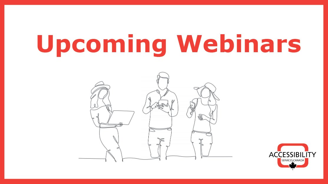 NSaccessibility's tweet photo. Get back to school in September with our great lineup of digital #accessibility courses! These include:
- #WebContent
- #Word Documents
- Articulate 360
- #PDFs
- Documents
- PAC Errors

Sign up now! https://t.co/H3Kzg45eJX https://t.co/o50AN6JqDN