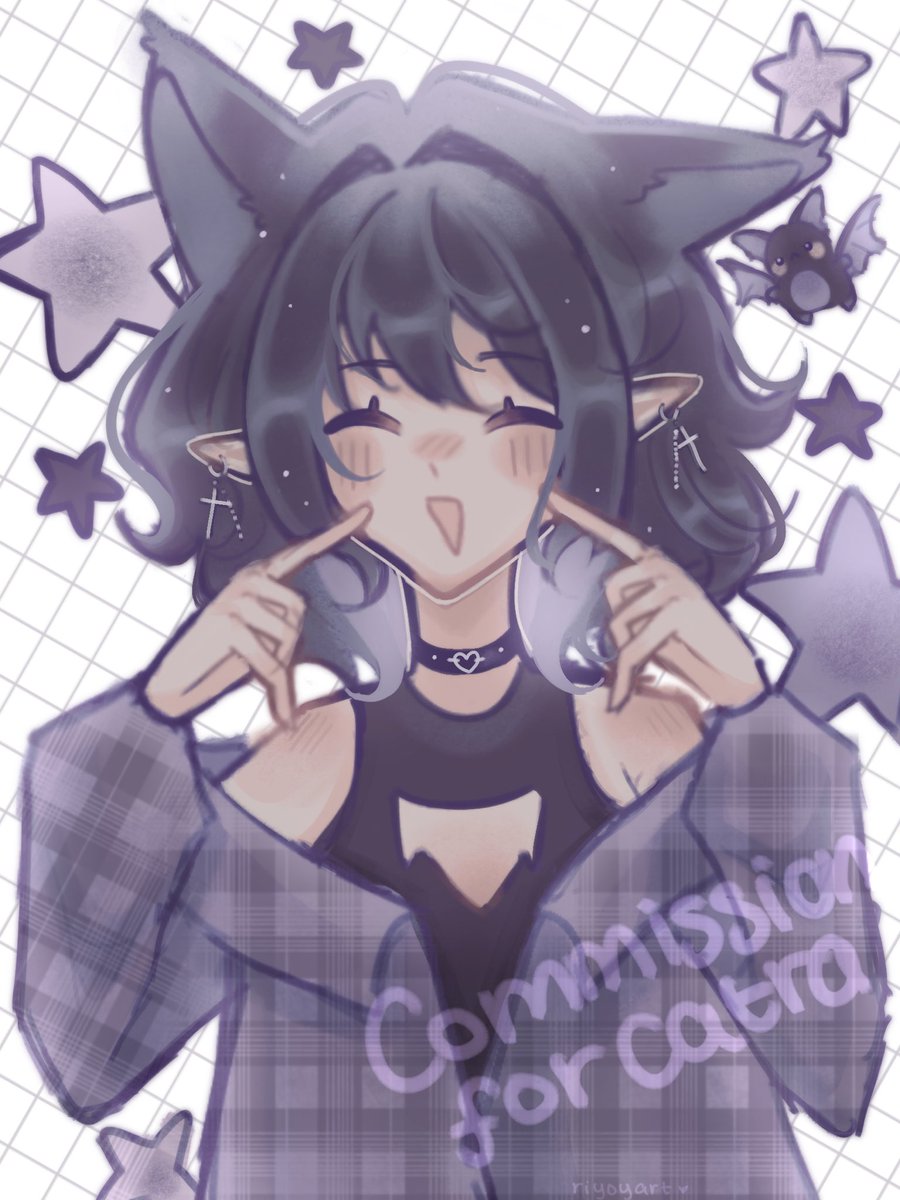 riyoyart's tweet image. commission for catra (*´꒳`*)🪻
