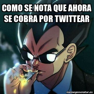 TheIrrelevantJD's tweet image. Cómo se nota que ahora cobran por Twittear