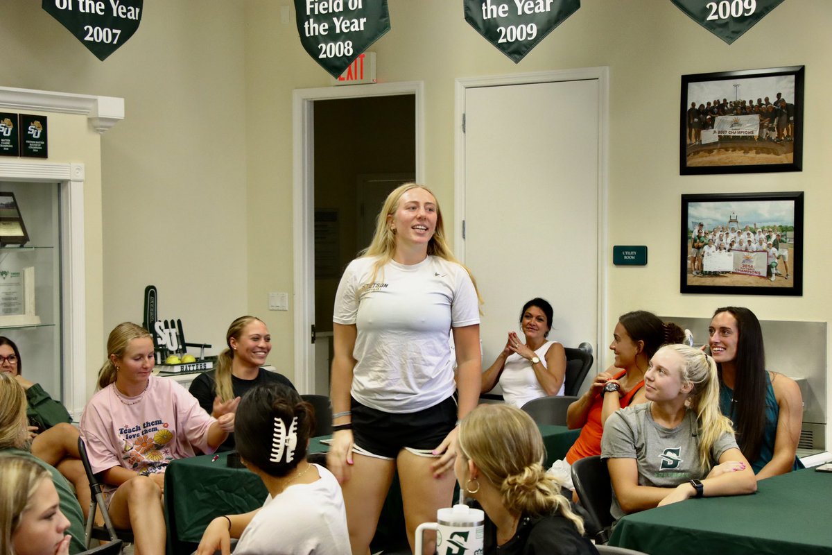 Stetson Softball tweet media